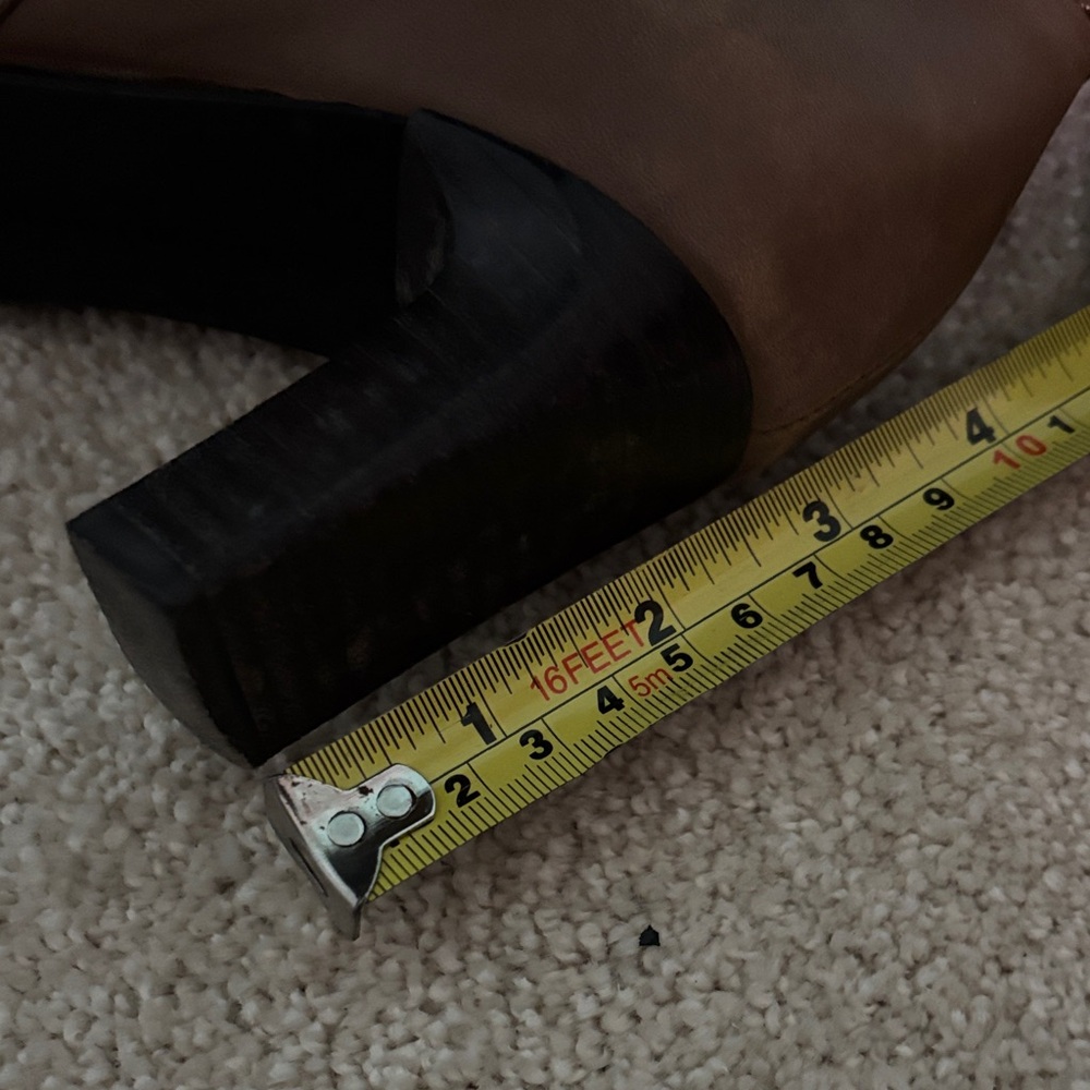 Bandolino Tan Heeled Boots - Picture 3 of 4